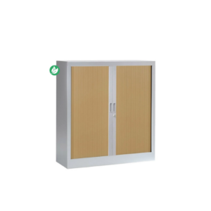 ARMOIRE BASSE 100X80 ALU RIDEAUX HETRE DE HONFLEUR