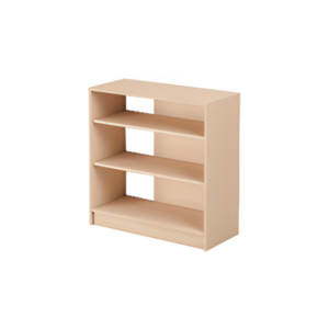 MEUBLE A ETAGERES EN BOIS 92X93X41CM